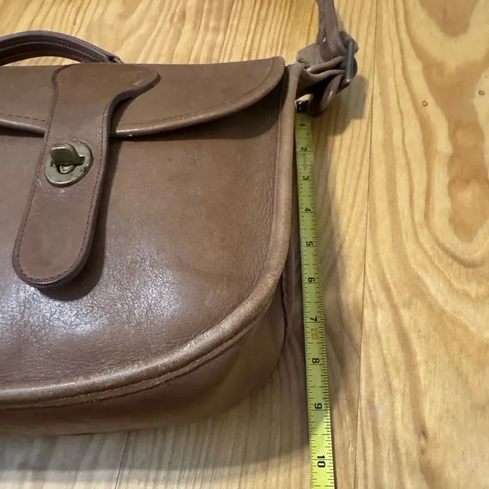 Vintage Coach Musette Leather Messenger Bag Briefcase Laptop Bag 238-5643